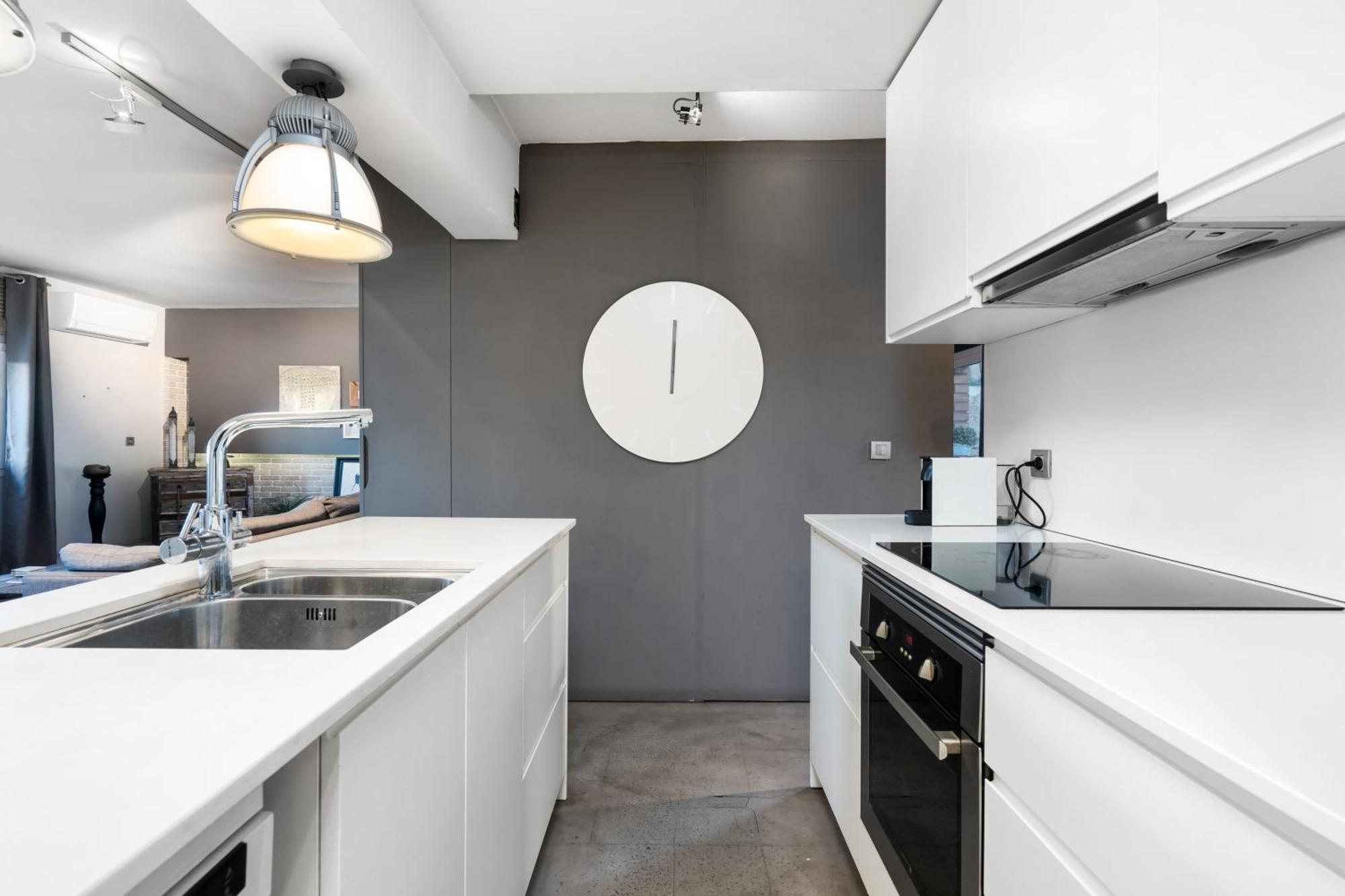 Appartement Bright Ferry Terminal & Ramblas Barcelone